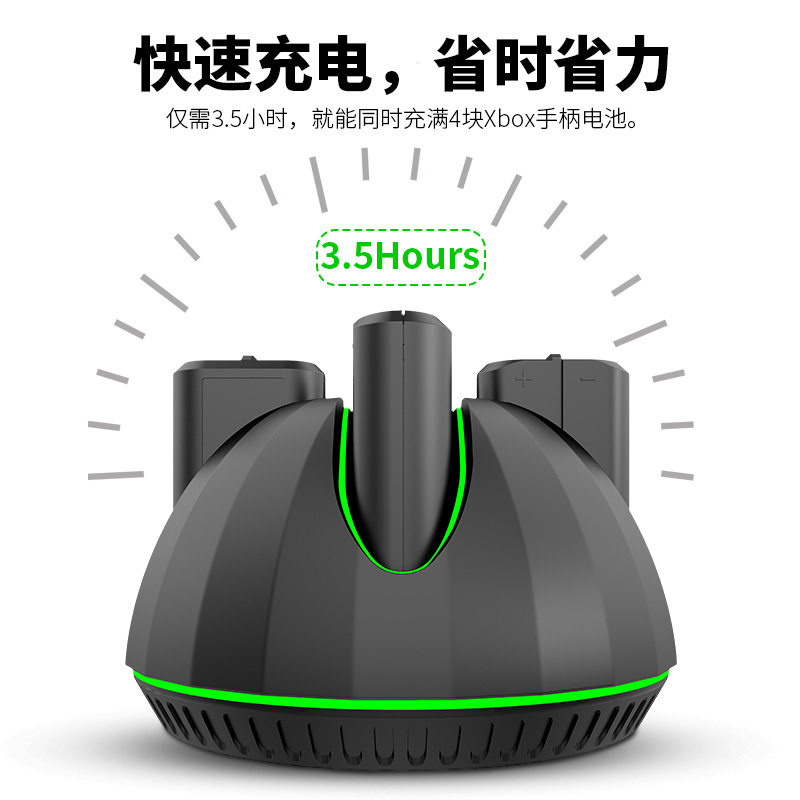Xbox One Handle Battery Charging Base Gamepad Battery Xbox Series SX Quad Rechargeable Battery