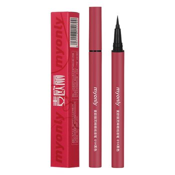 Maouli ultra-fine eye eyeliner waterproof sweat-proof long-lasting not easy to smudges quick-drying eyeliner pen makeup beauty