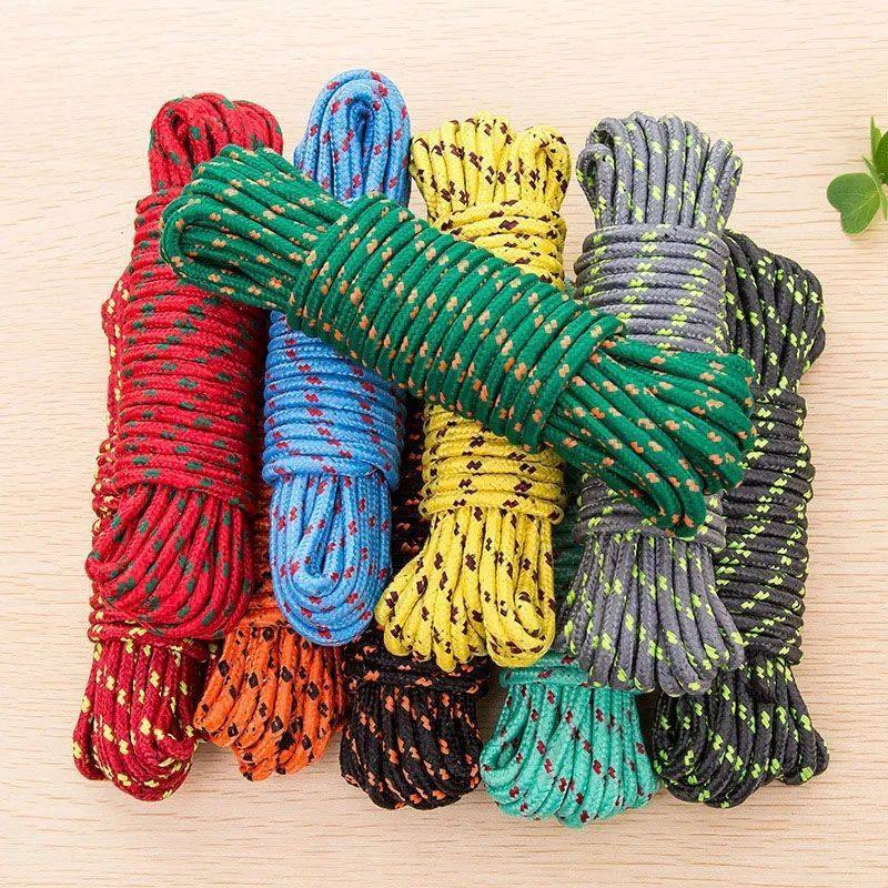 Wholesale Rope, Wear-Resistant Binding Rope, Nylon Rope, Clothesline, Outdoor Quilt Drying Rope, Soft Rope, Sun Protection Rope