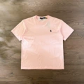 Round neck t-shirt pink black label