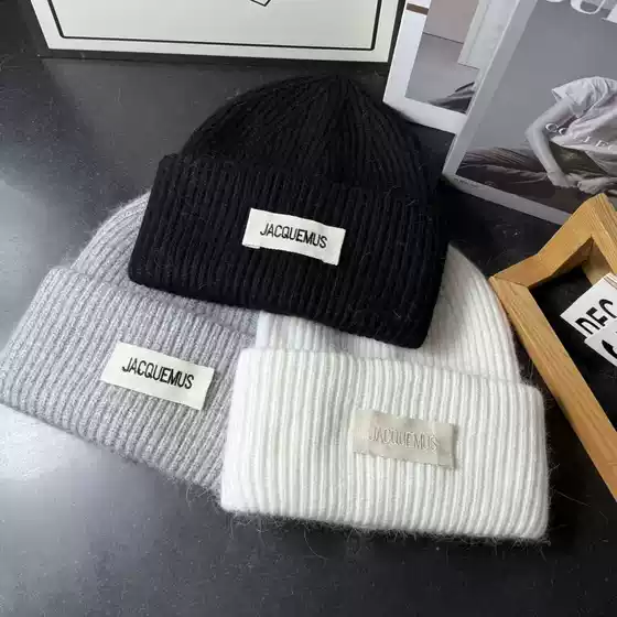 2025 New Ja Versatile Knitted Hat Autumn and Winter Warm and Cold-Proof Ear Protection Cold Hat Korean Style Travel Versatile Woolen Hat for Men
