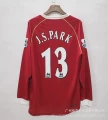 Red devils 0406mu home long-sleeved no. 13 park ji-sung, printed armband