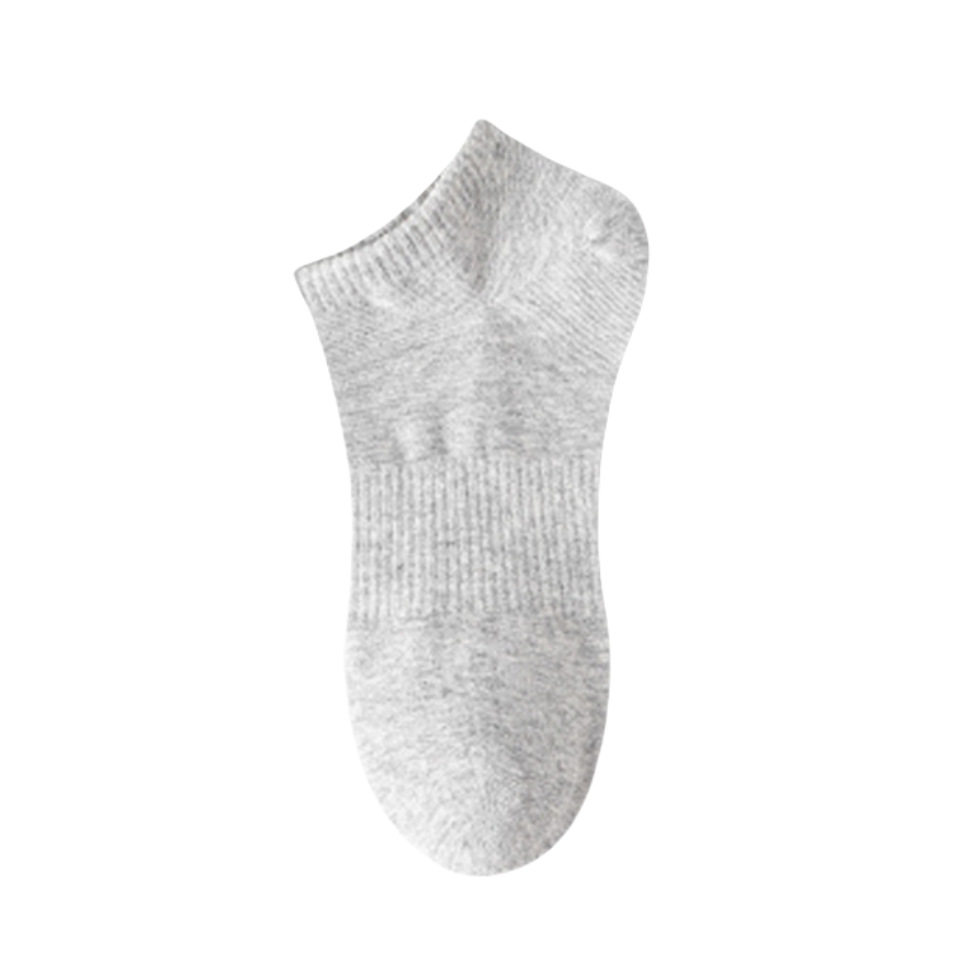 【新疆棉】棉袜子男女士夏季薄款中短筒纯色运动抗菌透气吸汗防臭