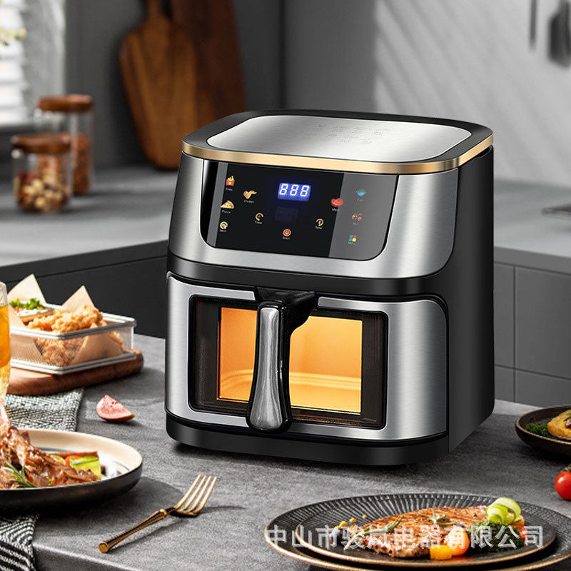 air fryer 新款空气炸锅家用大容量薯条机多功能电炸锅跨境专供