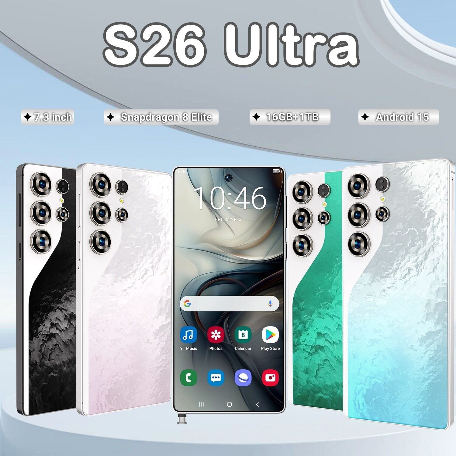 Cugo new cross-border mobile phone S26 ultra 3GB+16GB eight-...