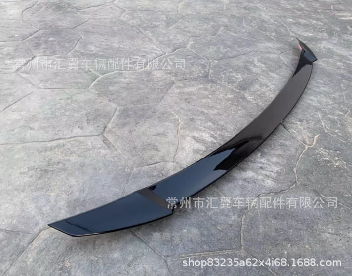 适用于21款现代第七代伊兰特改装免打孔刀锋尾翼碳纤原厂配件定风