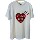 Правильная версия футболки с короткими рукавами Donkey home 25ss early spring new love flocking с полым буквенным логотипом от фабрики straight out mini 4
