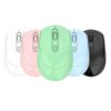 Factory spot mute wireless mouse rechargeable dual-mode Bluetooth computer office mouse Macaron gift mouse