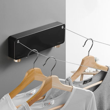 5.2m Invisible Retractable Clothesline No-Drill Bathroom Drying Rack Indoor Retractable Clothes Drying Magic Tool Balcony Quilt Drying