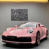 Модель легкосплавного автомобиля Xinao от 1 до 32 Baoshida 911 roadster со звуковым эффектом откидывающегося игрушечного автомобиля, модель украшения, выпущенная от имени