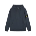 03 gray blue hooded terry