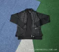 184 black + down vest black
