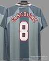 1996 england away number 8 star