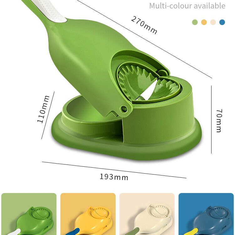 German-Style High-End Dumpling-Making Tool for Home Use, New Two-In-One Dumpling Skin Mold, Fully Automatic Dough Rolling Machine