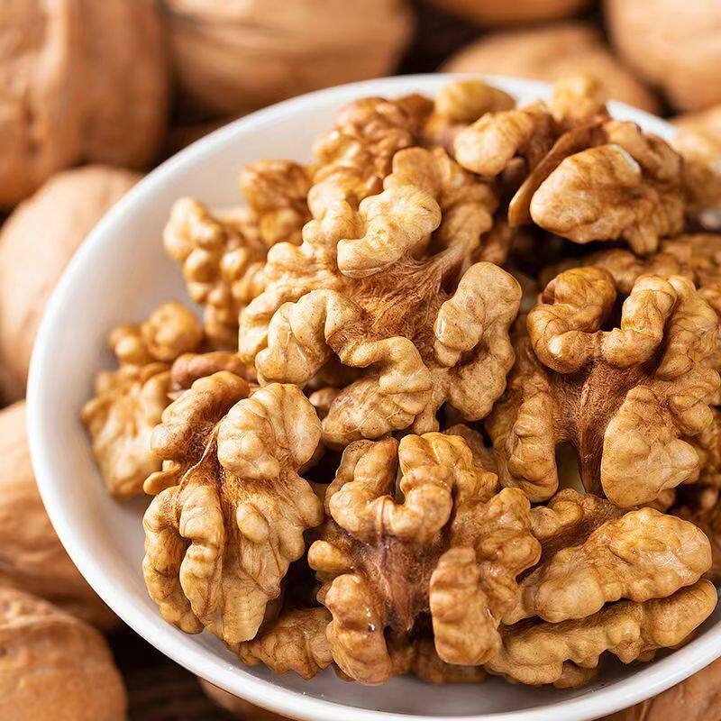 Xinjiang paper peel raw walnut delivery wholesale 500g 185 thin peel hand-peeled nut snack Aksu raw walnut