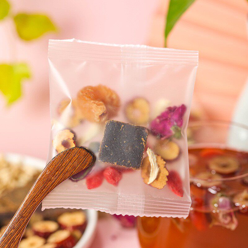 Brown Sugar Ginger Date Tea, Rose Flower Ginger Shreds, Longan, Red Dates, Goji Berries, Brown Sugar Ginger Tea, Goddess Tea, Black Sugar Ginger Tea