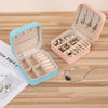 Cross-border Simple Mini Portable Jewelry Box Storage Box Earrings Ring Velvet Packaging Box Jewelry Jewelry Box
