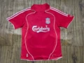 06-07 bonus liverpool home short sleeves