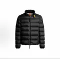 Black stand collar down jacket