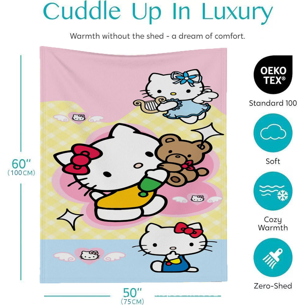 Cross-Border Cartoon Flannel Blanket, Warm and Oversized Blanket, Suitable for All Seasons, Thickened Dormitory Nap Blanket, Sofa Blanket