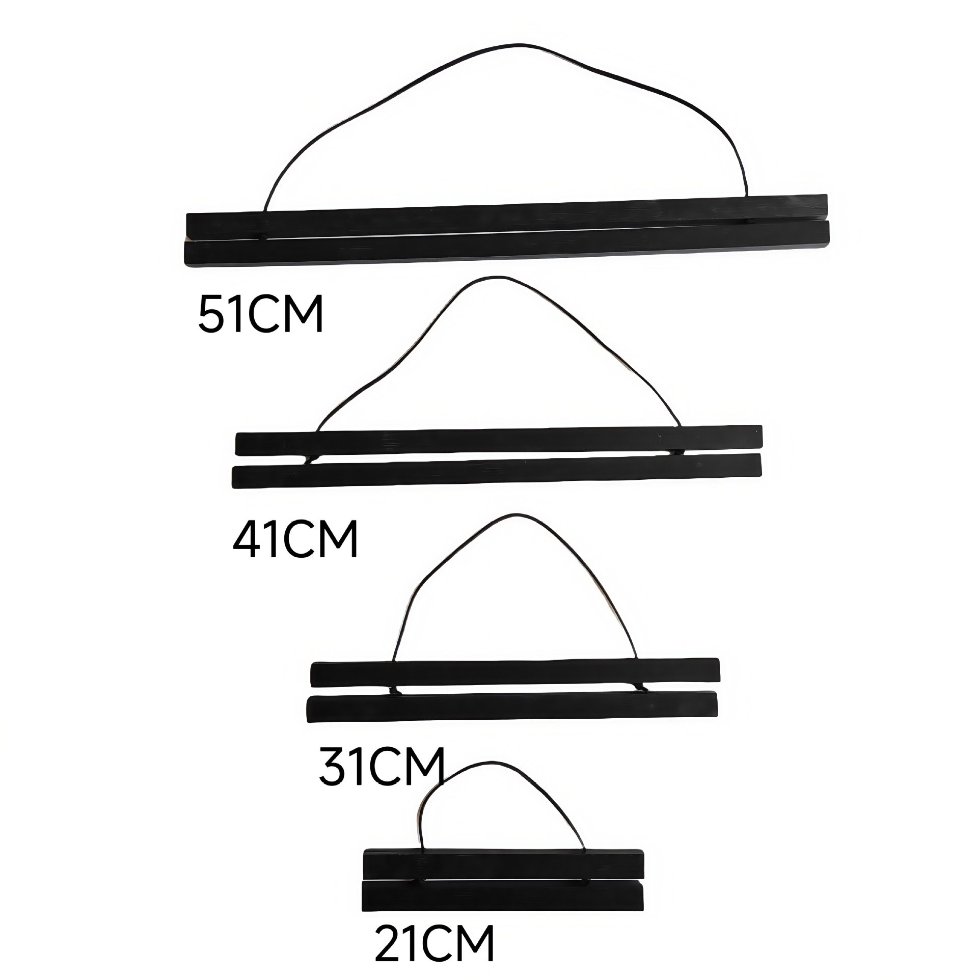 Magnetic Hanging Scroll Painting for Bedroom and Living Room, Solid Wood Wedding Magnetic Decorative Painting, Calligraphy Hanging Painting, Photo Frame, Magnetic Frame