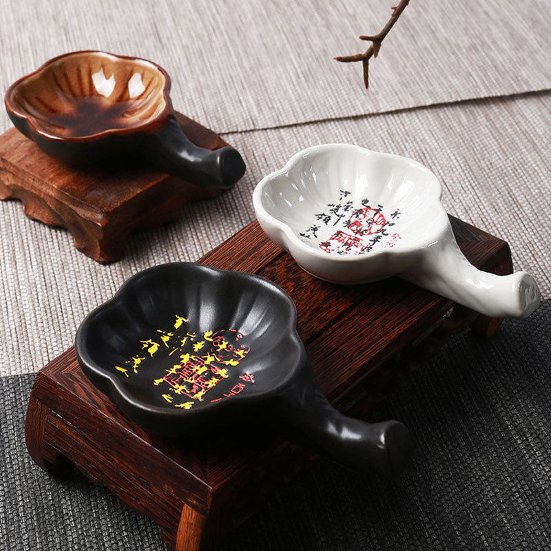 Multifunctional Ceramic Dish, Brush Holder, Pen Washer, Water Dish, Four Treasures of the Study, Ink Tray, Inkstone, Brush Holder