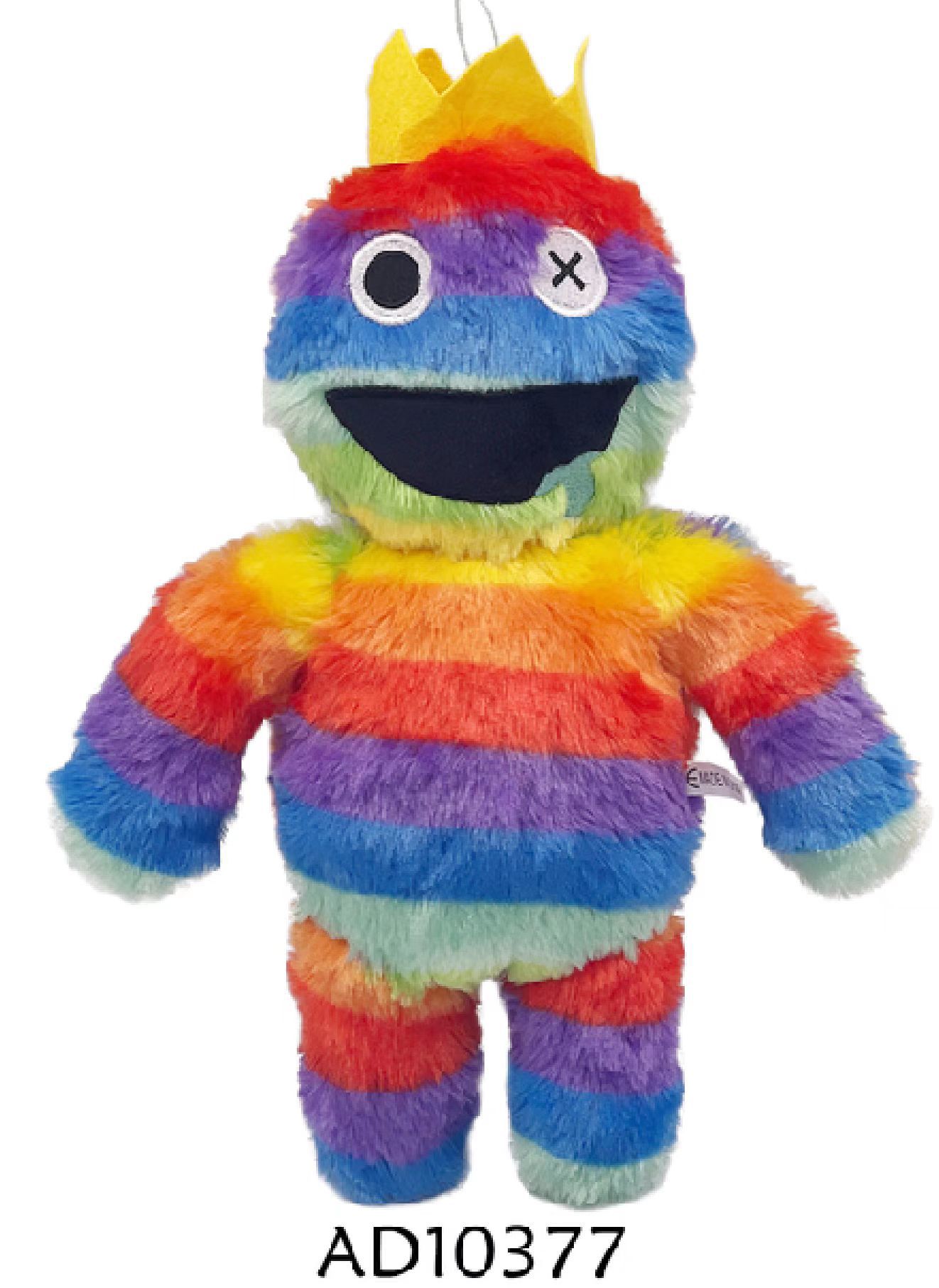 现货跨境新品roblox rainbow friends彩虹伙伴小蓝人公仔毛绒玩具