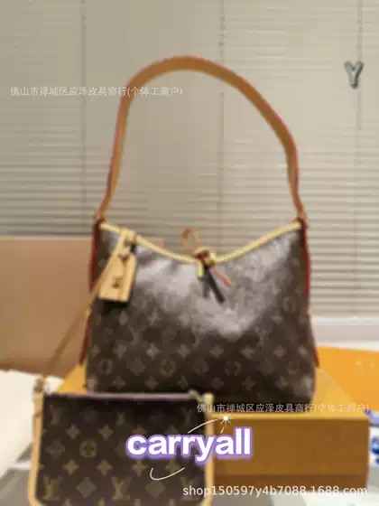 Factory Direct Classic Presbyopic Carr Yaii Genuine Leather Large-Capacity Single Shoulder Crossbody Bag Travel Essential Same Style
