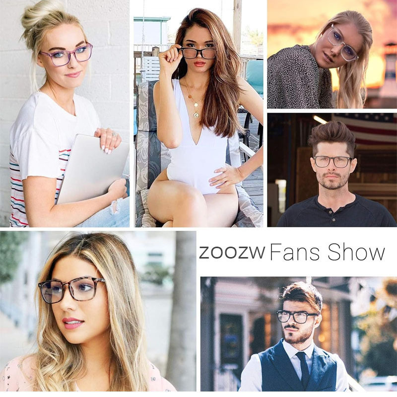 2025 Cross-Border European and American Style Square Frame High-End All-Season Plain Frame Goggles Anti-Blue Light Radiation Glasses