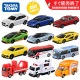 Легкосплавный автомобиль TOMY Domeca, модель 1- красно-белая коробка № 120, первый спортивный автомобиль, пожарная машина, который вот-вот поступит в продажу