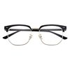 Oversized Frame Designed for Big Face Glasses Frame Men's Eyebrow Line Type Large Face Widened Flat Mirror Myopic Eye Frame