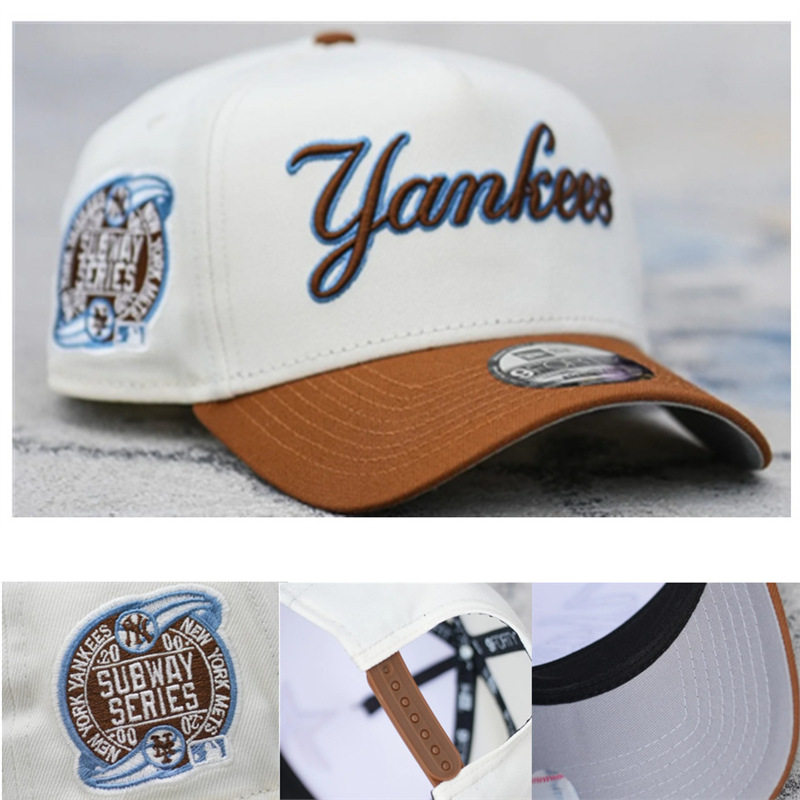 Marca gorra de ajuste M L B gorra de béisbol curva gorra de protección solar gorra de bordado variedad de colores disponibles