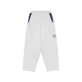 White and gray with blue/sweatpants