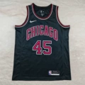 Heat pressed male 45 new fabric black
