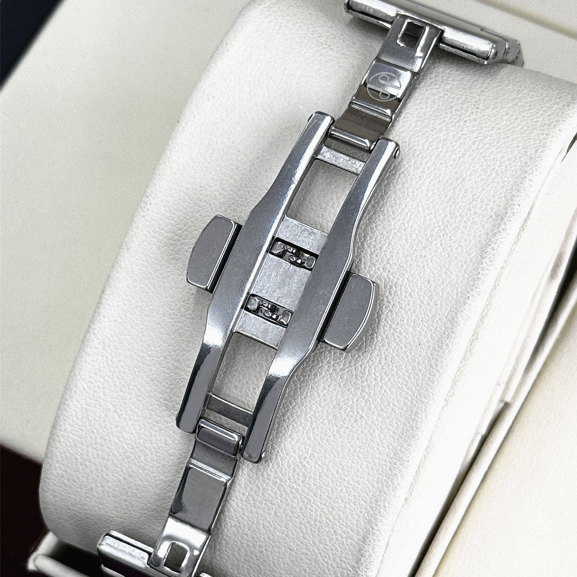 New Pablo Raez Steel Band Men's Watch with Gradient Green Dial, Butterfly Clasp, Dual Calendar, Cross-Border Hot Sale P36