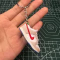 Dunk White Sand Red (Single Keychain)