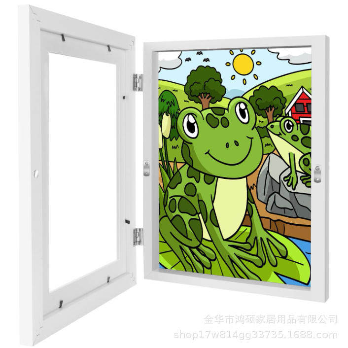 Children's Art Frame 8.5x11inch (Approximately 21.9X 27.9cm) Children's Artwork Magnetic Frame Customization