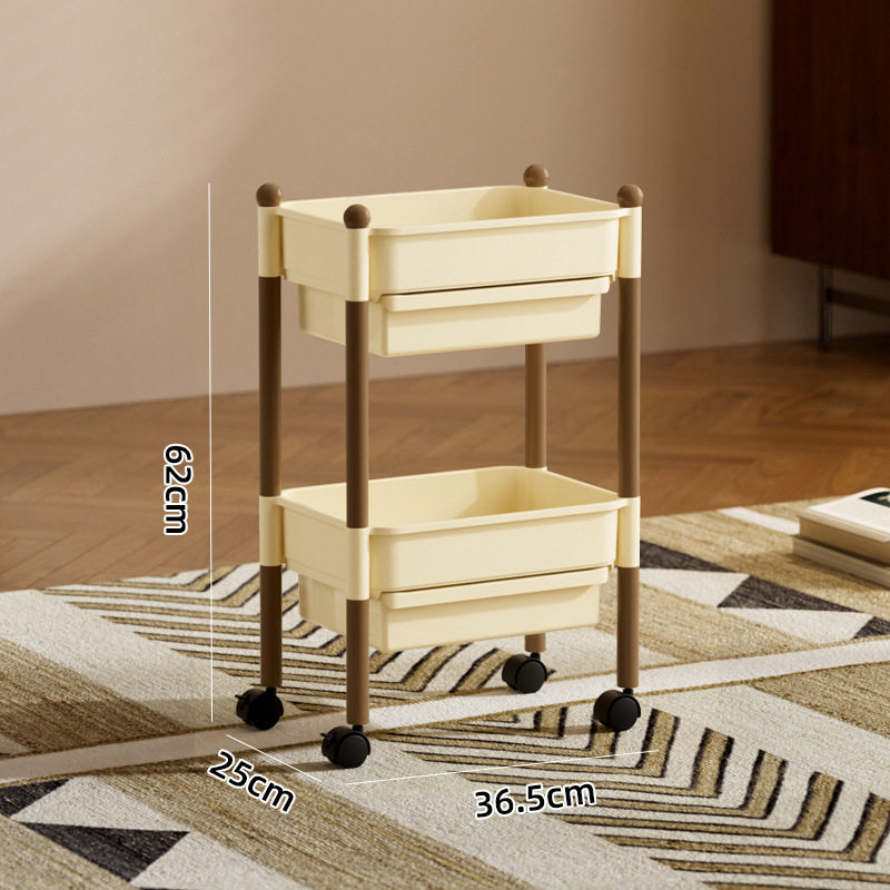 カスタード+ブラウン(2層プーリー)