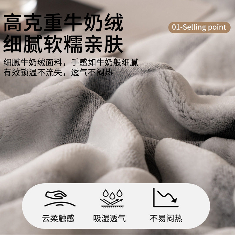 Office-Specific Small Quilt, Nap Blanket, Thickened Sofa Towel, Winter Shawl Bedding