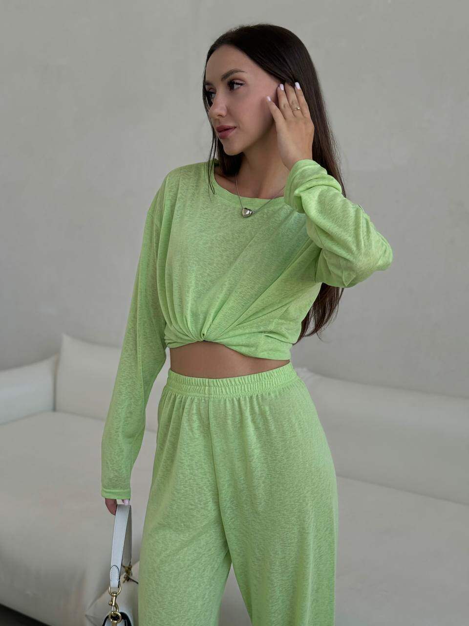 Chic Oversized Sheer Cardigan and Mini Skirt Set Relaxed Fit Long Pants Casual Style Perfect for Spring and Summer