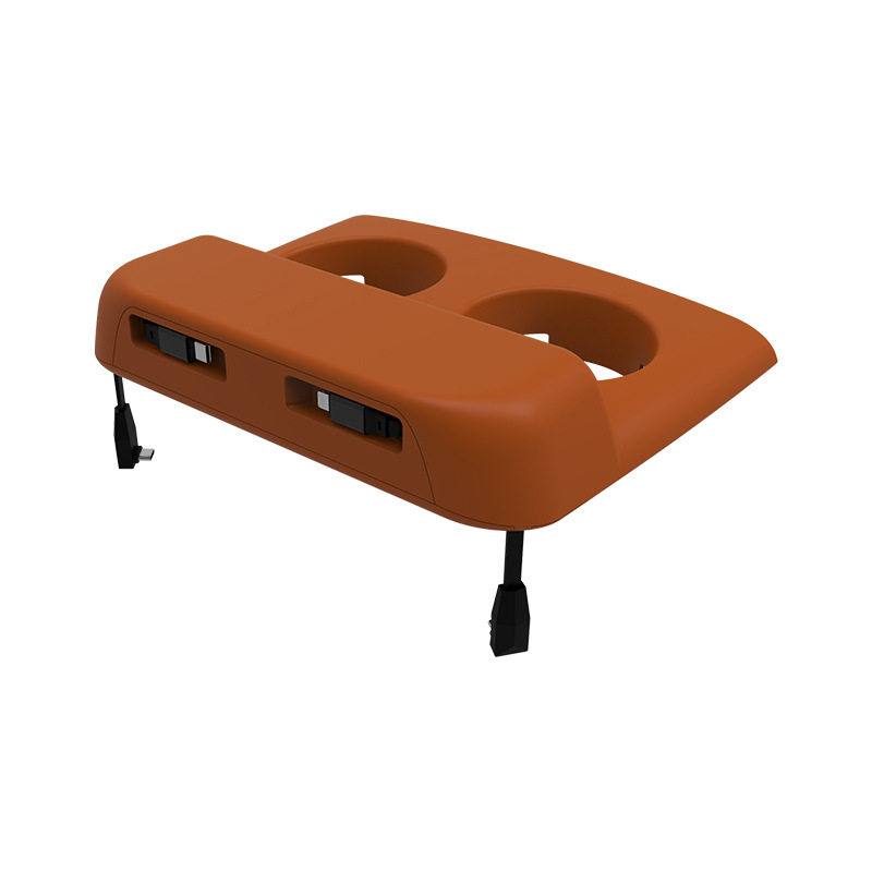 Suitable for ideal rear L8/L9/mega super fast charging expansion docking car with magnetic telescopic cable adapter