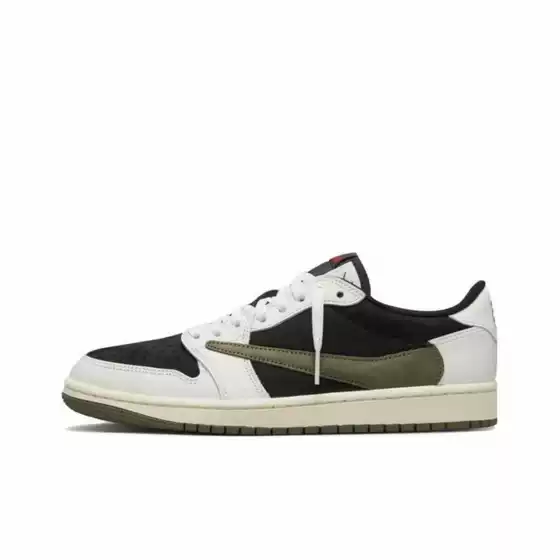 Putian Foreign Trade Shoes Aj1 Low-Top Reverse Hook Basketball Shoes Jordan 1 Lightning Black Warrior Unisex Outdoor Versatile Casual Shoes