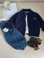Navy blue (without velvet)