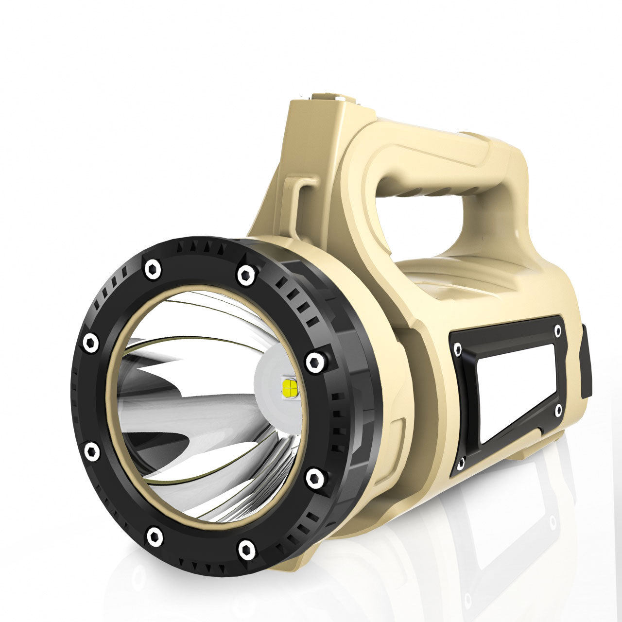 Cross-border new Type-C charging P50 strong light portable lamp outdoor patrol lighting multi-function LED searchlight