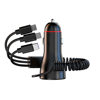 One-to-three super fast charger car charger mobile phone cigarette lighter conversion plug car charger car usb interface