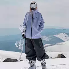 Japanese Style Retro Functional Waterproof Overalls Men's Spring and Autumn Trendy Brand Loose Straight Leg Casual Pants Ski Pants