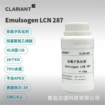 Clerien non-ionic emulsifier LCN 287 alkyl polyoxyethylene ether active matter content 70