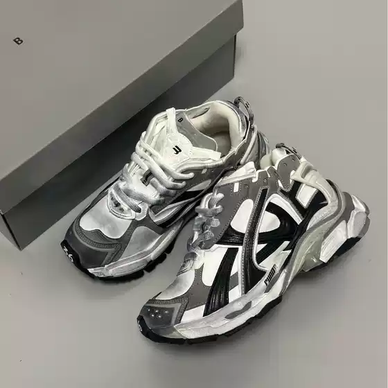 Cross-Border Branded Shoes High-End Version B Daddy Paris Seventh Generation Jogging Shoes Runner Export Sports Shoes