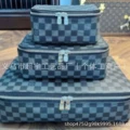 Three-Piece Black Check Set Without Gift Box