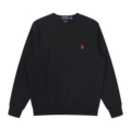 Round neck-black-red label